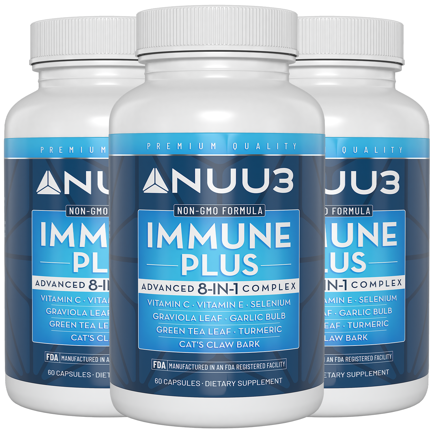 Immune Plus 3 Bottles - Nuu3