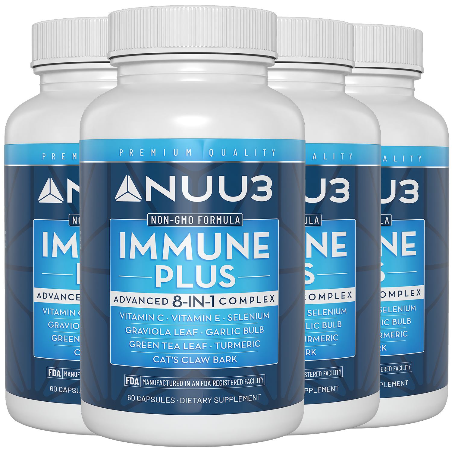 Immune Plus 4 Bottles - Nuu3