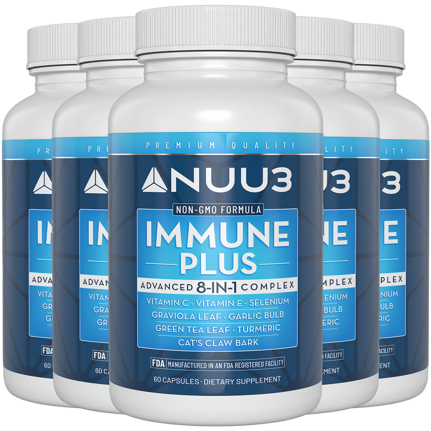 Immune Plus 5 Bottles - Nuu3