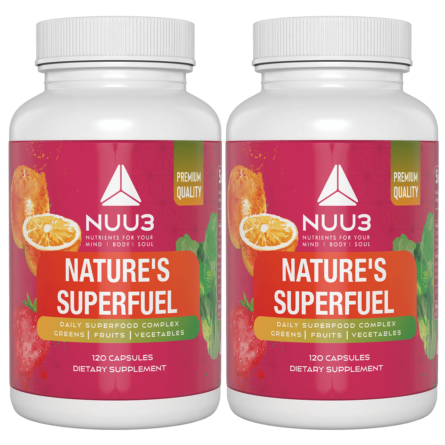 Nuu3 Nature's Superfuel 2 Bottles - Nuu3