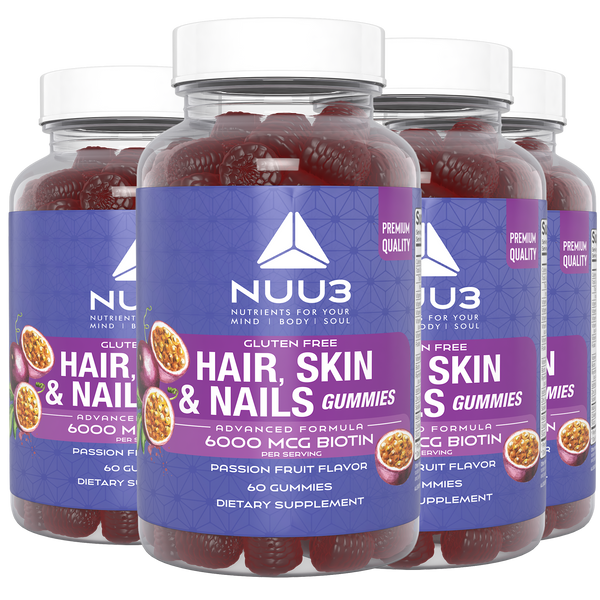 Hair, Skin, and Nails Gummies Upsell - Nuu3