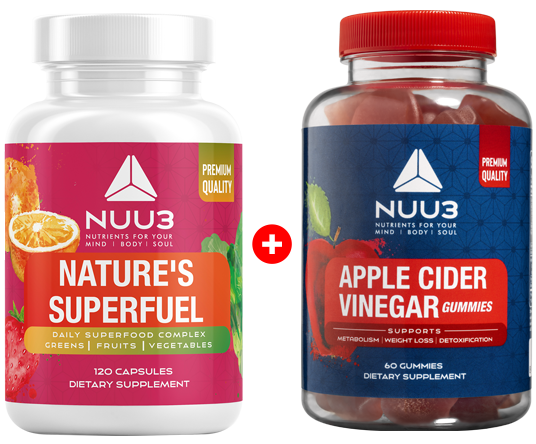 Combo Pack - ACV Gummies and Nature's Superfuel - Nuu3