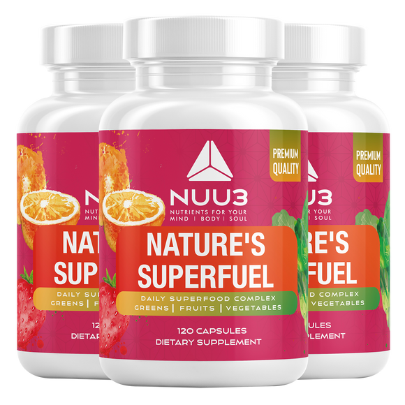 Nuu3 Nature's Superfuel 3 Bottles - Nuu3